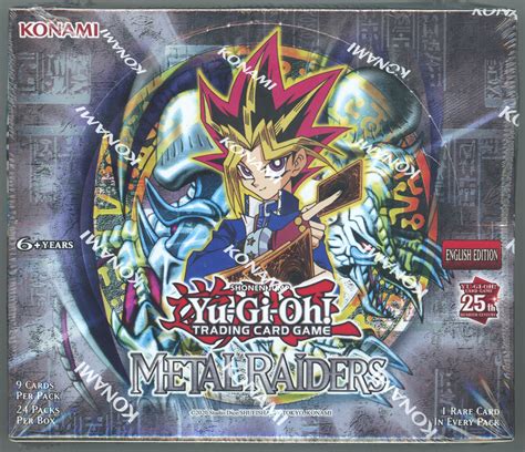 metal raaiders booster box|yu-gi-oh! metal raiders booster box.